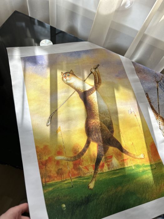 Картини на полотні коти 2 шт.