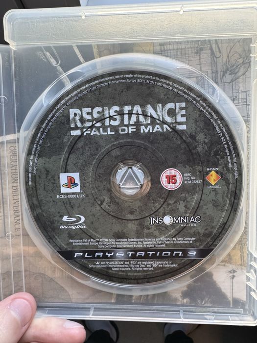 Resistance Fall Of Man ps3 wersja angielska