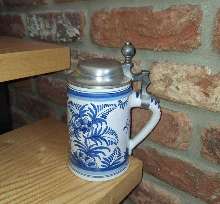 Ręcznie malowany kufel ceramiczny