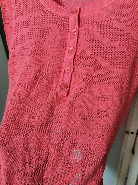 Różowy Sweter Bluzka bpc Bonprix Collection 40 42 L xl