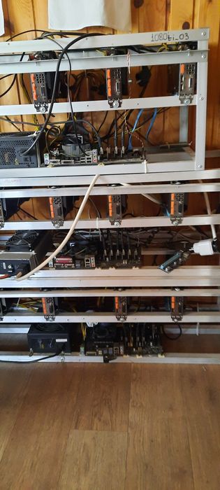 Майнінг ферми. Aurus 1080ti 11gb. 12шт.