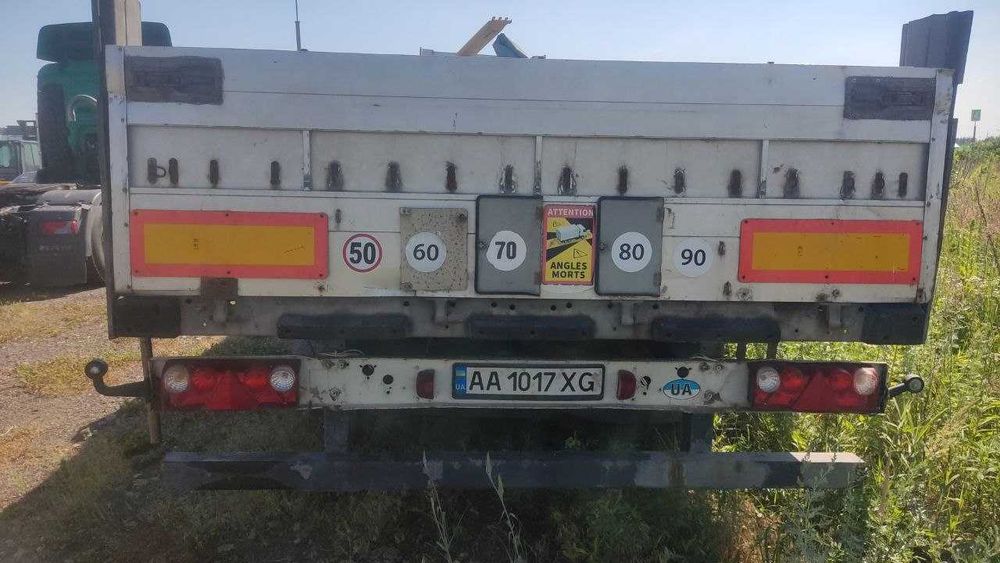 Напівпричіп Schmitz S01 бортовий 2003 | Schmitz Cargobull | Тентований напівпричіп