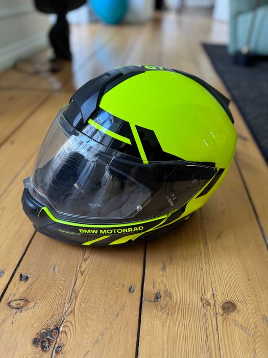 BMW System 7 Carbon Evo Capacete Modular (spectrum fluor)