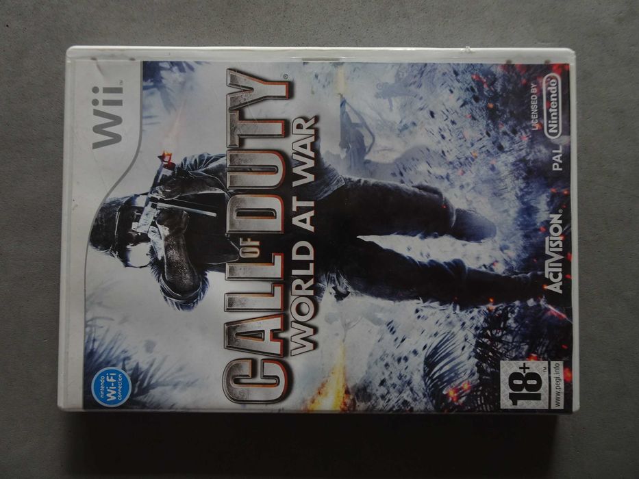 Jogo para consola WII - Call of Dutty - World at war
