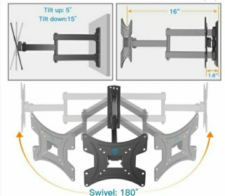 Uchwyt stojak do telewizora 13-42" 30 kg