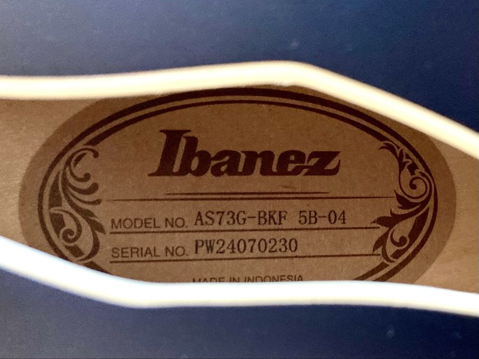 Ibanez AS 73 G - BKF - NOVA
