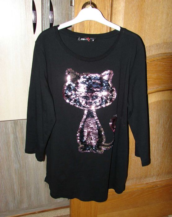 Реглан с котиком женский 44-46 р. (М)