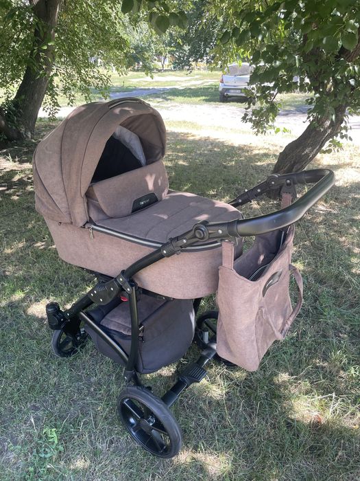 Коляска візок Baby Pram 2 в 1, люлька + прогулянковий блок