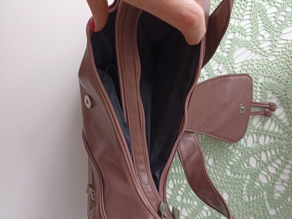 Torebka mała różowa