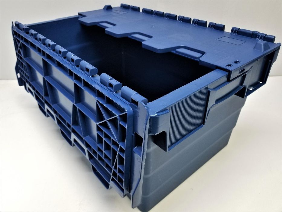 Pojemnik Transportowy Magazynowy Kurierski Skrzynka Kosz-60x40x36cm