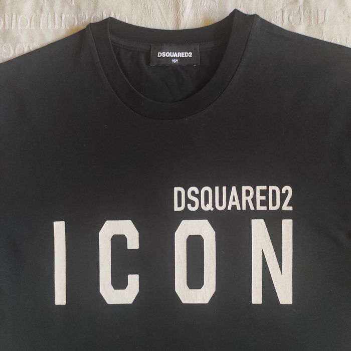 Футболка Dsquared2 14-16 лет, оригинал, хлопок р. S