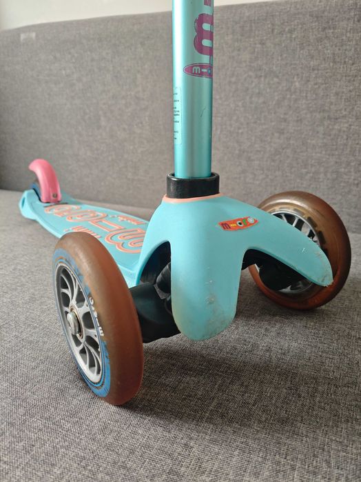 Hulajnoga Mini Micro Deluxe - Trójkołowa, Turquoise