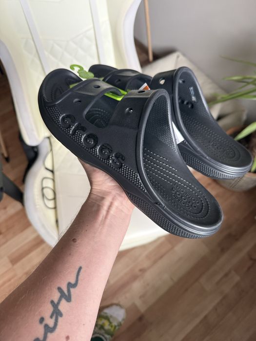 Crocs baya sandal klapki kapcie sandały nowe czarne 42-43