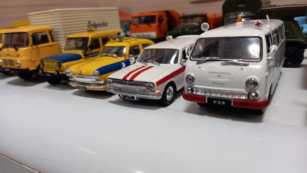 Автолегенды СССР Автомобиль на службе Deagostini 1/43