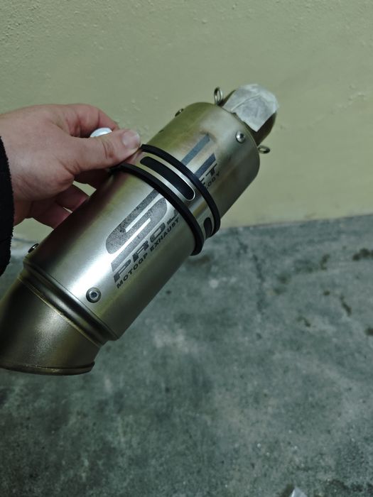 Linha escape Mt07 com ponteira