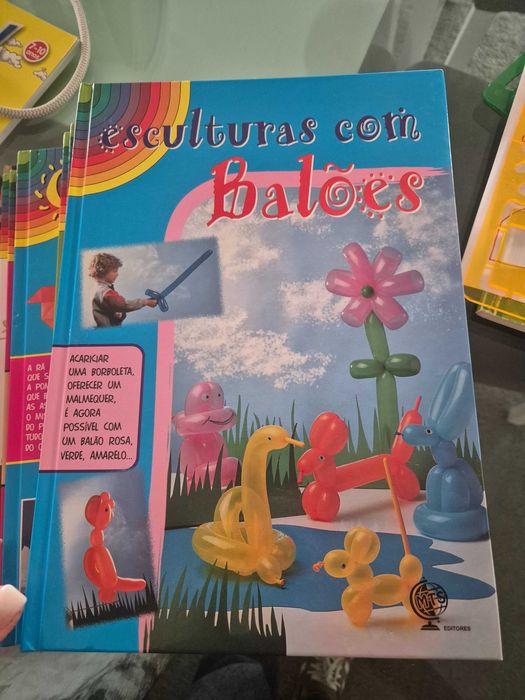Conjunto de 16 livros para trabalhos manuais