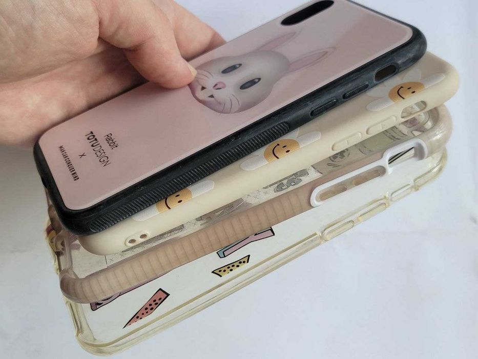 Фирменный чехол iPhone X и XS силикон бампер бренд на телефон Айфон 10 и 10С