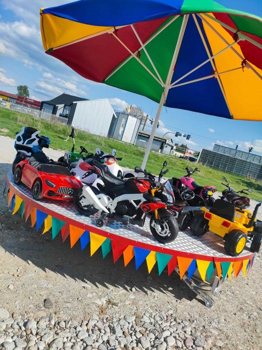 Wynajem dmuchańca tor przeszkód karuzela piana party wata popcorn