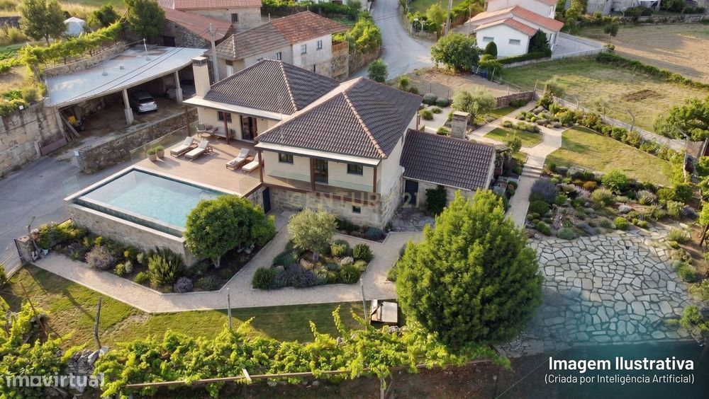 Moradia com 1 300 m² de Terreno e Elevado Potencial em Tabosa do Carre