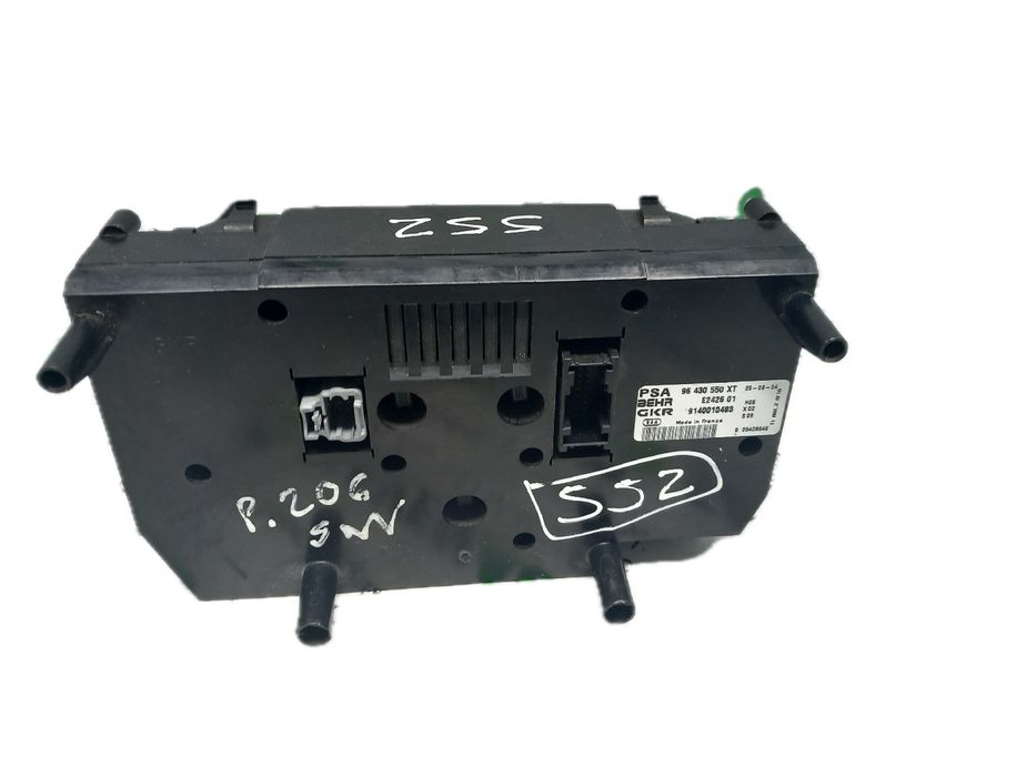 Comando chauffage / sofagem PEUGEOT 206 SW (2E/K)