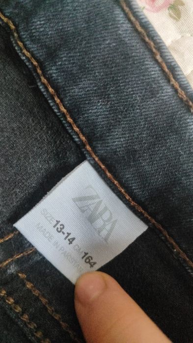 Spodnie dżinsowe chłopięce Zara rozm. 164