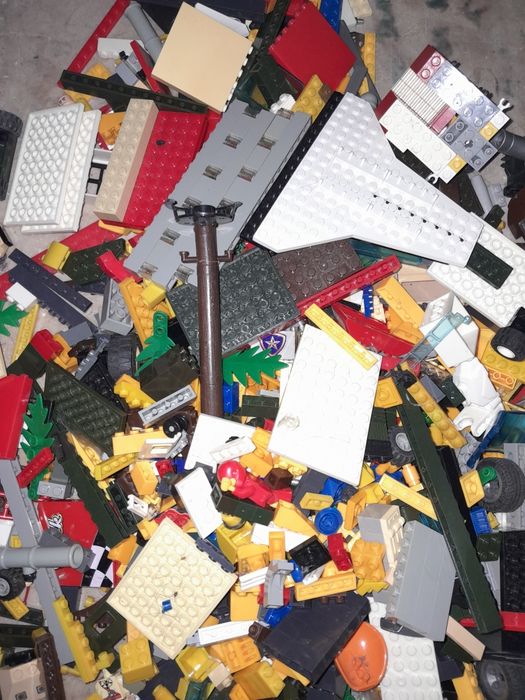 20000 peças de lego, várias construções