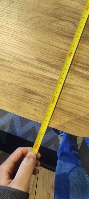 Mesa de jantar extensível como nova