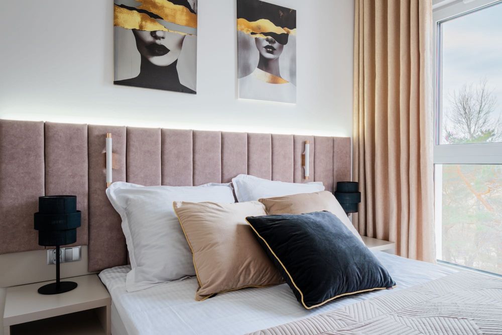Stylowy Apartament w Jastrzębiej Górze Blisko Plaży | Basen | Jacuzzi | Prywatny Balkon