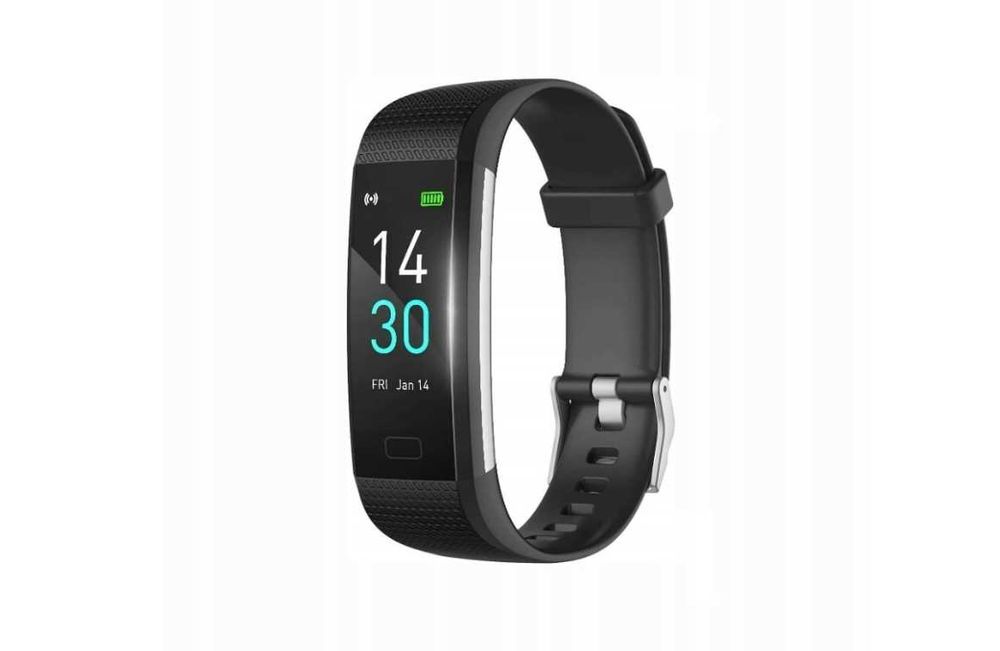 Opaska sportowa smartwatch LEBEXY Fitness Tracker HR Czarny