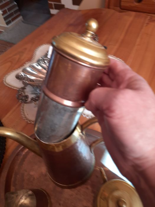 Сервіз латунь,мідь є клеймо.