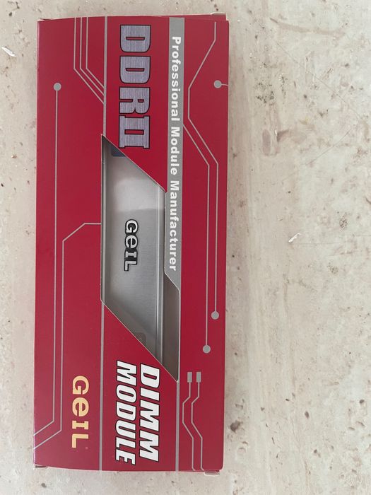 Pamięci RAM do komputera PC DDR II Geil 512MB  PC2-4300  532 MHz