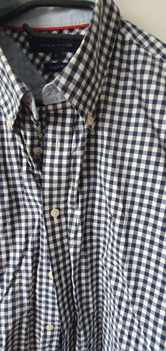 Koszula męska Tommy Hilfiger rozm L . Regularnie Fit