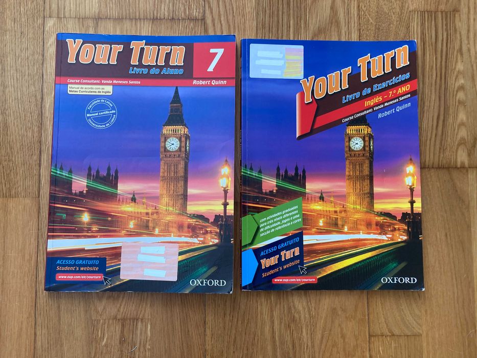 Livros escolares de 7º ano
