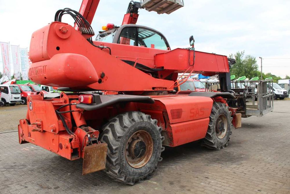 teleskopowa/manitou/mrt/2150/Privilege/ładowarka/obrotowa/21m/mercedes