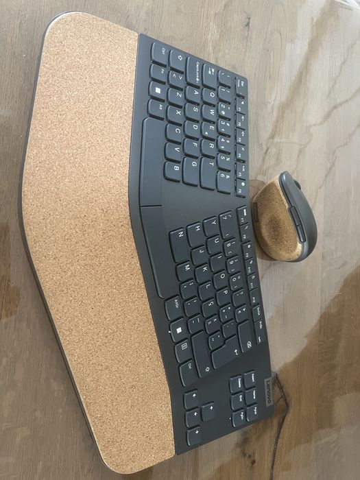 Rato e teclado wireless lenovo go