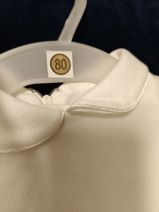 Ubranko na chrzest roczek nowe z metką dla dziewczynki roz 80