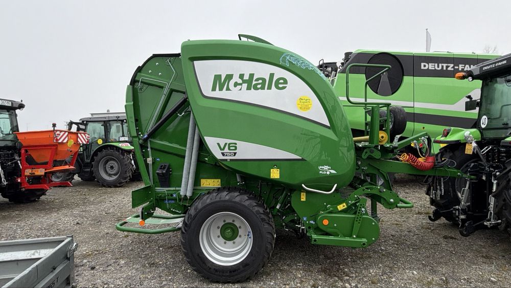 Prasa zwijająca McHale F5 560 isobus, F5-540C, V6-750 Monitor Kamera 25noży