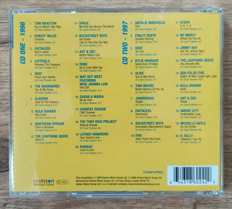 The 90s - Wydanie podsumowujące 10cd - Wydanie 2009