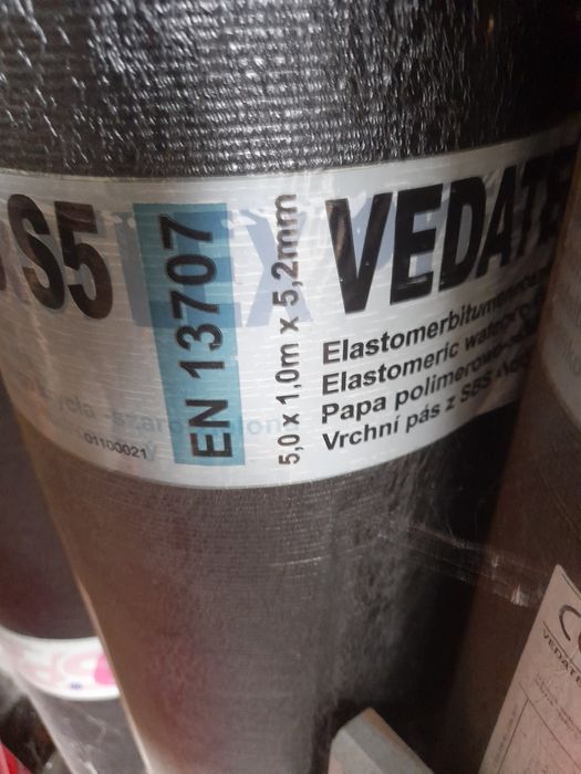 Papa termozgrzewalną, blacha trapezowa