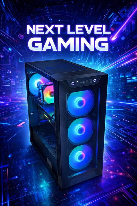 MOCNY KOMPUTER GAMINGOWY i7-6700 • GTX 1060 6GB • 20GB RAM • SSD+HDD 3,5 TB•600 W