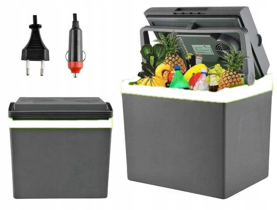 Geleira Elétrica Portátil (frio e quente para carro, casa,...) Mobicool/Crivit - 12V/230V - como novo