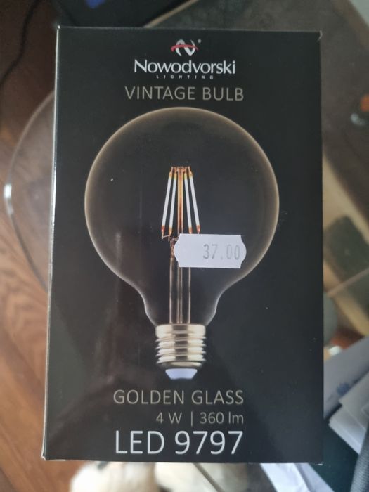 Żarówki Nowodvorski Vintage Bulb Golden Glass