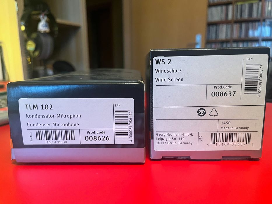 Neumann TLM 102 Studio Set | microfone de estúdo