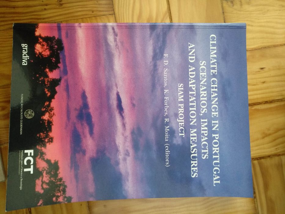 Livros SIAM I e SIAM II - alterações climáticas em Portugal