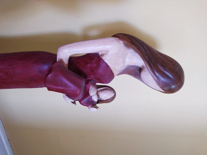 Boneca cerâmica - Decoração