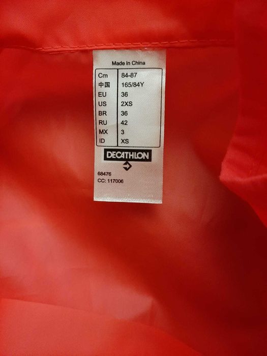 Casaco impermeável desporto