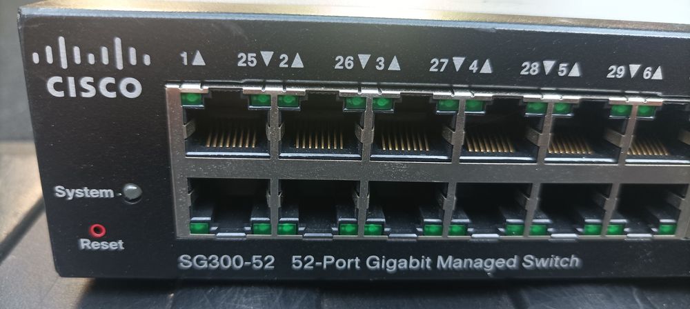 Switch cisco sg300-52