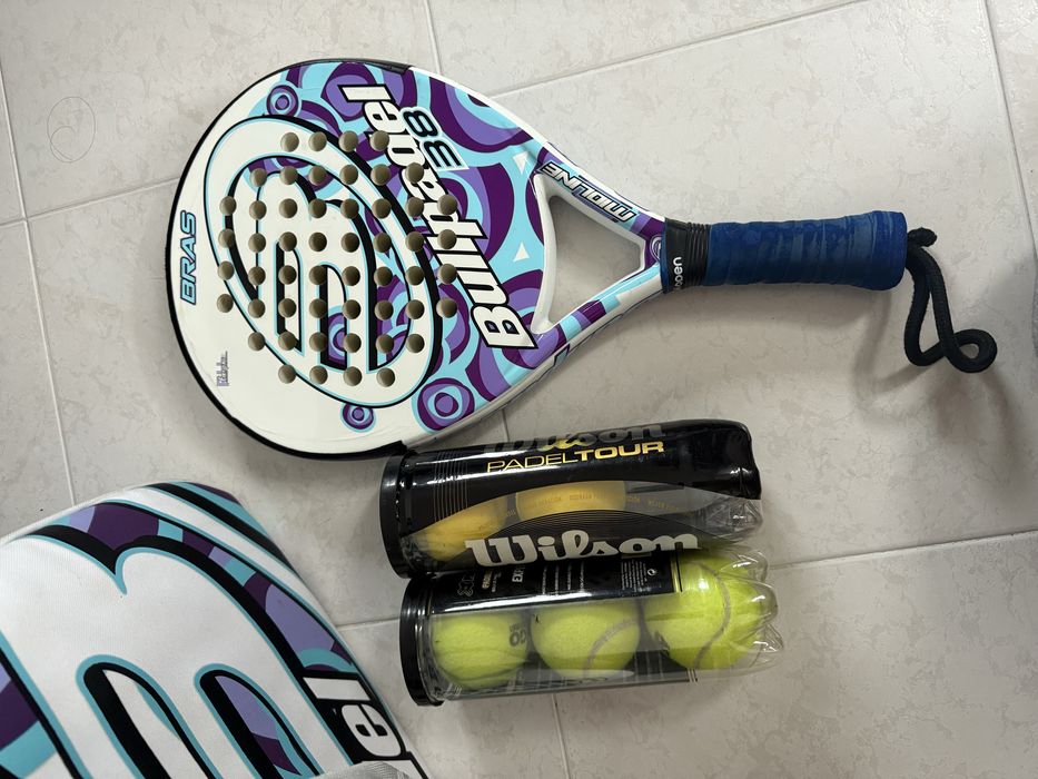 Raquete e Saco de Padel
