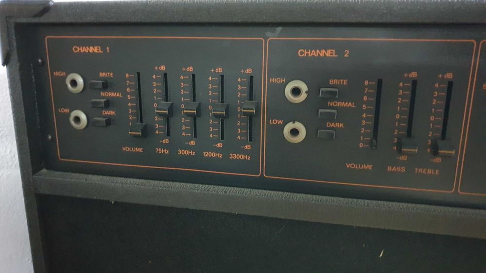 Acordeão Farfisa Syntaccordion + amp + coluna