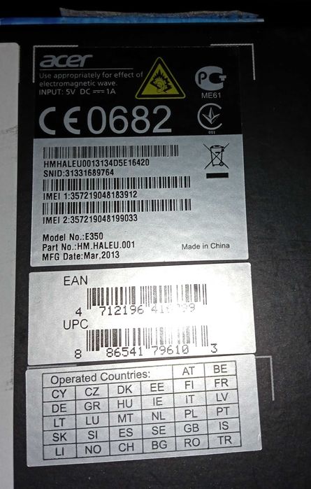 elfbar nachfüll pod läuft aus ACER ES Serie 3 Advance 350 W main image 1